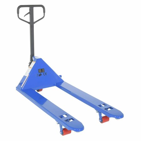 VESTIL FULL FEATURED PALLET TRUCK 5.5K 27 X 48 BLUE PM5-2748-BL